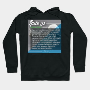 40 RULES OF LOVE - 31 Hoodie